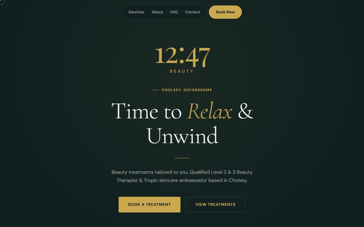 12:47 Beauty live website