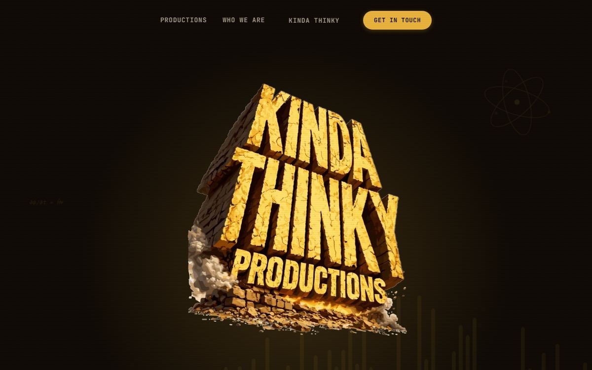 Kinda Thinky live website
